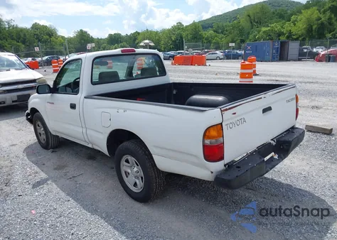 2001 Toyota Tacoma из США, поврежденный, VIN 5TENL42N51Z738603